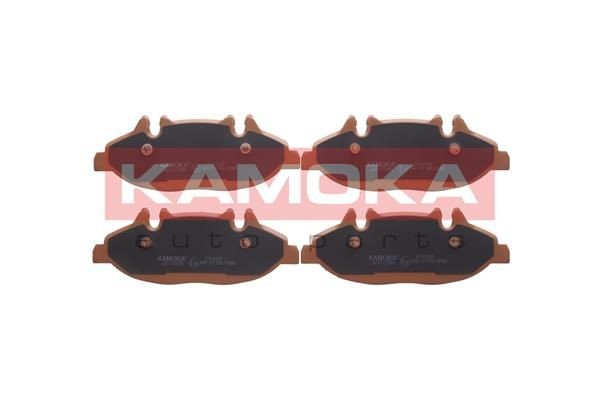 24007 KAMOKA Front Axle, prepared for wear indicator Height: 62mm, Width: 165mm, Thickness: 20mm Brake pads JQ1012986 buy