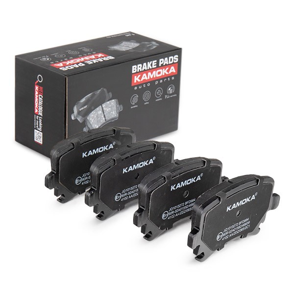 23914 KAMOKA Rear Axle, excl. wear warning contact Height: 56mm, Width: 105mm, Thickness: 17mm Brake pads JQ1013272 buy