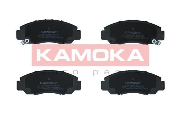 KAMOKA JQ1013338 Brake pad set Front Axle, with acoustic wear warning