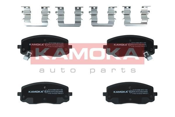 24275 KAMOKA JQ1013566 Brake pad set 58101-0XA00