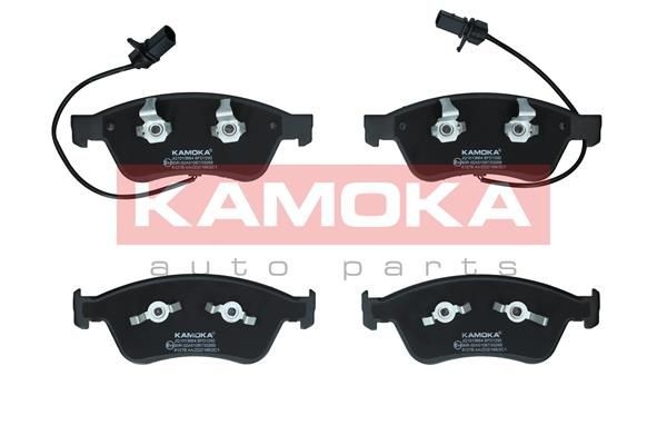 KAMOKA JQ1013664 Brake pad set Front Axle, incl. wear warning contact