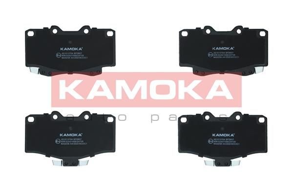 21680 KAMOKA JQ1013704 Brake pad set 446535280