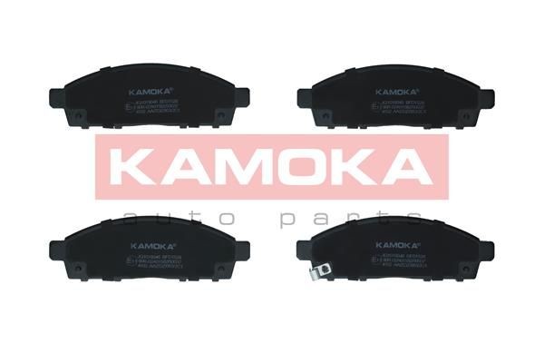 KAMOKA JQ1018046 Brake pad set Front Axle, not prepared for wear indicator