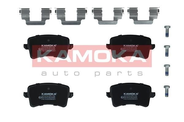 KAMOKA JQ1018100 Brake pad set AUDI A4 B8 Saloon (8K2) 3.0 TDI quattro 245 hp Diesel 2015