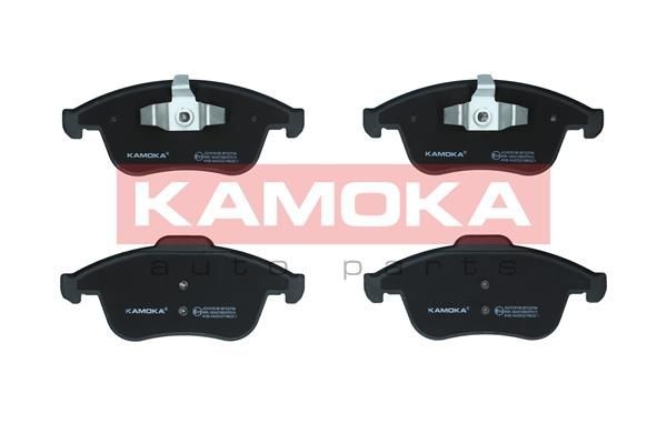 KAMOKA JQ1018136 Brake pad set Front Axle, excl. wear warning contact