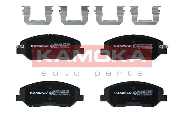 24351 KAMOKA JQ1018222 Brake pad set 58101-2BA10
