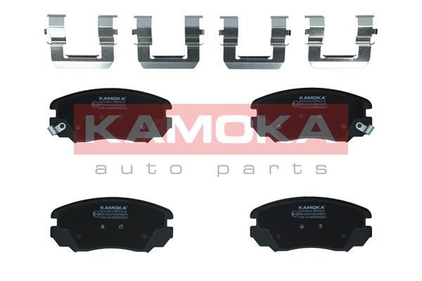 24415 KAMOKA Vorderachse, mit akustischer Verschleißwarnung Höhe: 60mm, Dicke/Stärke: 19mm Bremsbelagsatz JQ1018414 günstig kaufen
