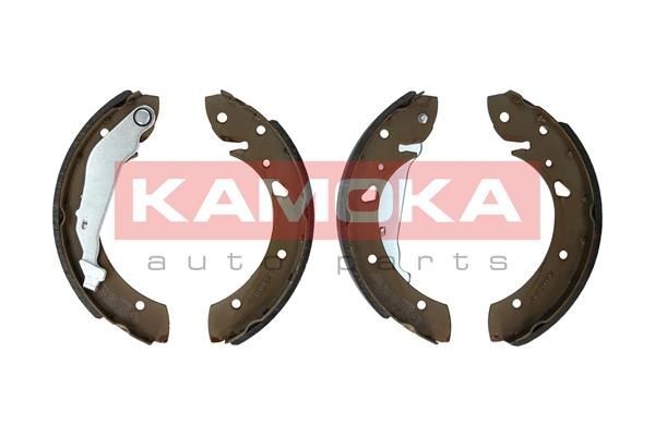 KAMOKA JQ202026 Brake Shoe Set Rear Axle, 229 x 37 mm, with lever