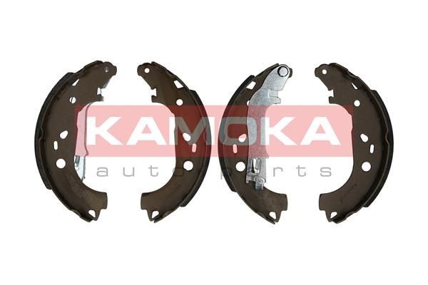 KAMOKA JQ202055 Brake Shoe Set Rear Axle, 228 x 42 mm, with lever