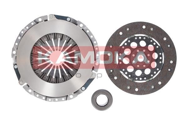 KAMOKA KC043 Clutch kit for engines with dual-mass flywheel, with clutch pressure plate, with clutch release bearing, with clutch disc, with screw set