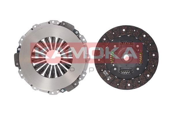 KC071 KAMOKA Clutch set DACIA with clutch pressure plate, without clutch release bearing, with clutch disc, with screw set