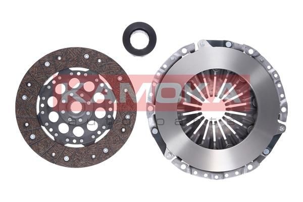 KAMOKA KC072 Clutch kit for engines with dual-mass flywheel, with clutch pressure plate, with clutch release bearing, with clutch disc, with screw set