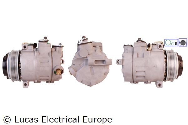 Klimakompressor LUCAS ELECTRICAL passend für MERCEDES-BENZ S-Klasse günstig  online kaufen