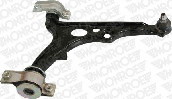 MONROE L12501 Suspension arm with ball joint, with rubber mount, Control Arm, Grey Cast Iron