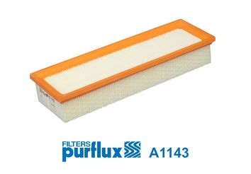 PURFLUX A1143 Air filter 71mm, 102mm, 335mm, Filter Insert