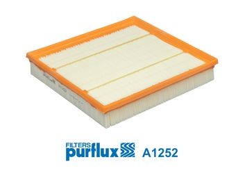 PURFLUX 47mm, 250mm, 271mm, Filter Insert Length: 271mm, Width: 250mm, Height: 47mm Engine air filter A1252 buy
