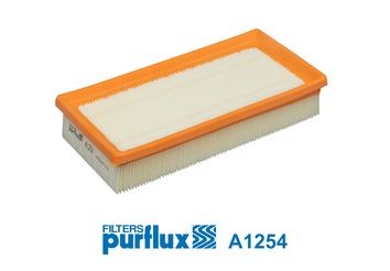 PURFLUX 47mm, 120mm, 243mm, Filter Insert Length: 243mm, Width: 120mm, Height: 47mm Engine air filter A1254 buy