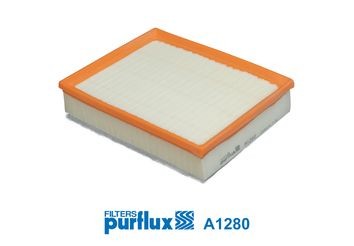 A1280 Air filter A1280 PURFLUX 55mm, 196mm, 246mm, Filter Insert