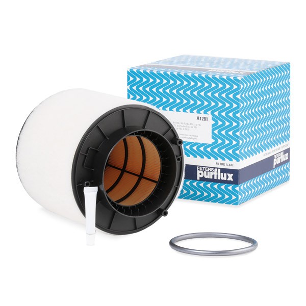 PURFLUX Luftfilter AUDI A1281 PC3068E,FA3303,8K0133843 Motorluftfilter,Filter für Luft 8K0133843D
