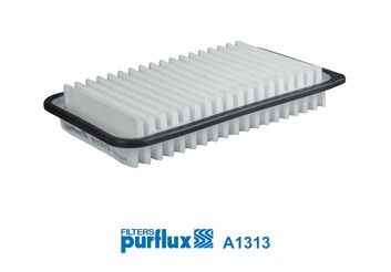A1313 PURFLUX Filtereinsatz Länge: 244mm, Breite: 148mm, Höhe: 41mm Luftfilter A1313 günstig kaufen