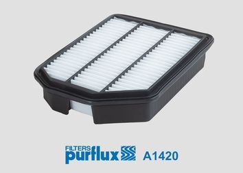 PURFLUX 53mm, 198mm, 262mm, Filter Insert Length: 262mm, Width: 198mm, Height: 53mm Engine air filter A1420 buy