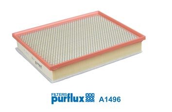 PURFLUX 50mm, 256mm, 324mm, Filter Insert Length: 324mm, Width: 256mm, Height: 50mm Engine air filter A1496 buy