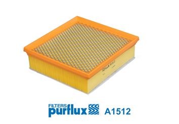 PURFLUX 65mm, 200mm, 208mm, Filter Insert Length: 208mm, Width: 200mm, Height: 65mm Engine air filter A1512 buy