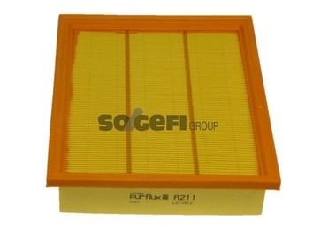 PURFLUX Air filter A211 for VW GOLF, VENTO