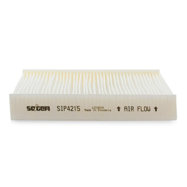 PURFLUX SIP4215 Air conditioner filter Pollen Filter, 217 mm x 200 mm x 35 mm