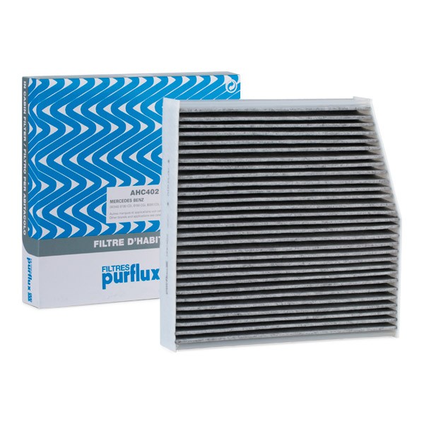 Original PURFLUX SIC3527 Pollen filter AHC402 for MERCEDES-BENZ A-Class
