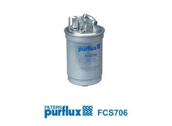 Original PURFLUX Fuel filter FCS706 for AUDI A4