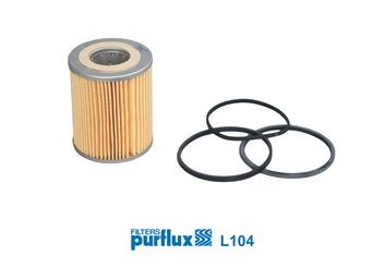PURFLUX L104 Oil filter 201-26020