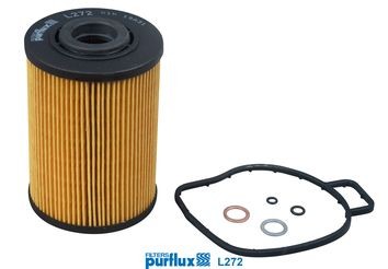 PURFLUX L272 Oil filter Filter Insert