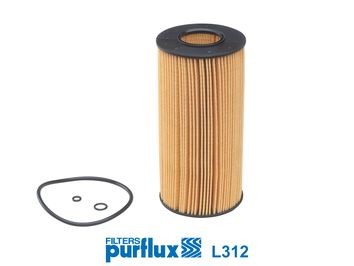 OEM-quality PURFLUX L312 Engine oil filter