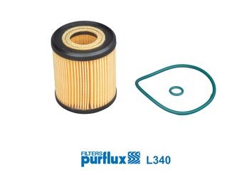 PURFLUX L340 Oil filter 1343 102