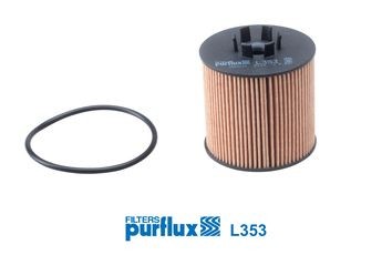 Great value for money - PURFLUX Oil filter L353