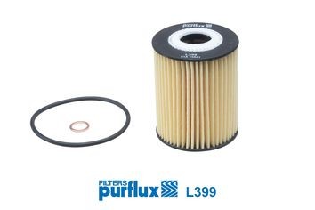 PURFLUX Filter Insert Inner Diameter: 25mm, Ø: 63mm, Height: 83mm Oil filters L399 buy