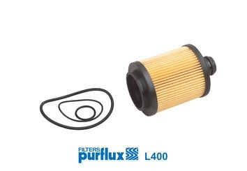 Original L400 PURFLUX Oil filter FIAT