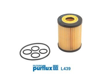 L439 PURFLUX Oil filters CHEVROLET Filter Insert