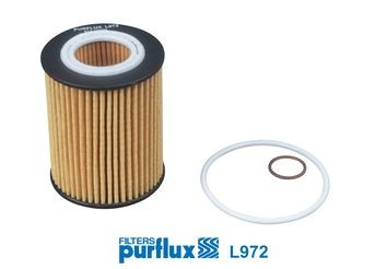 PURFLUX Ölfilter BMW L972 in Original Qualität
