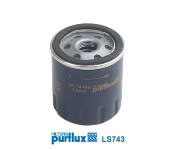 PURFLUX LS743 Engine oil filter 3/4