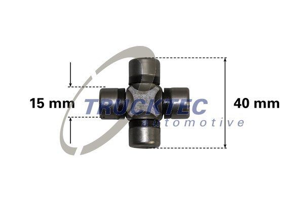 TRUCKTEC AUTOMOTIVE 02.34.033 Joint, steering column MITSUBISHI L 200 in original quality