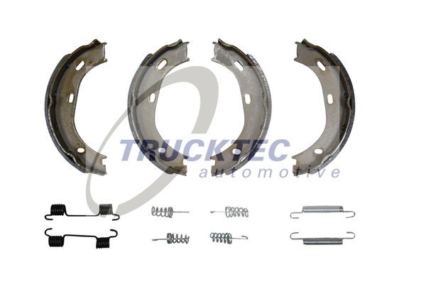 TRUCKTEC AUTOMOTIVE 0235005 Handbrake brake pads Mercedes C126 500 SEC 5.0 223 hp Petrol 1988 price