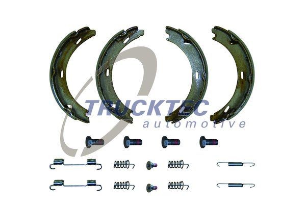 TRUCKTEC AUTOMOTIVE 0235006 Parking brake shoes Mercedes S210 E 220 CDI 2.2 136 hp Diesel 2000 price