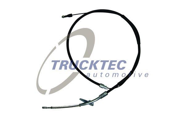 TRUCKTEC AUTOMOTIVE 0235042 Parking brake cable Mercedes T1 Minibus 207 D 2.4 65 hp Diesel 1978 price