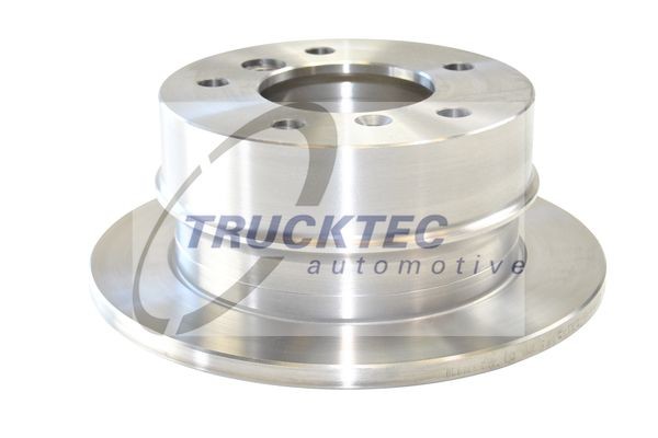 TRUCKTEC AUTOMOTIVE Rear Axle, 258x12mm, 5x130, solid Ø: 258mm, Num. of holes: 5, Brake Disc Thickness: 12mm Brake rotor 02.35.053 buy