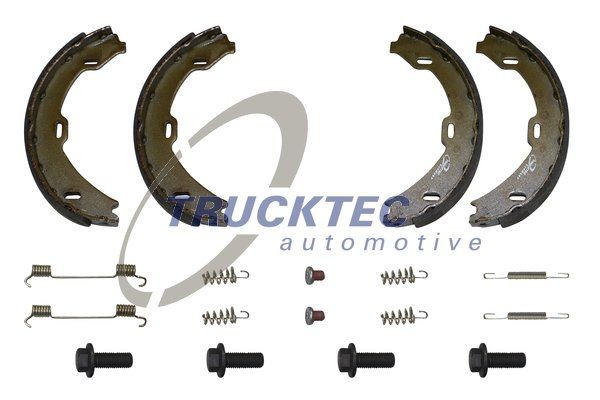 TRUCKTEC AUTOMOTIVE 0235204 Handbrake brake pads Mercedes S210 E 280 2.8 4-matic 204 hp Petrol 1997 price