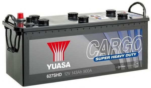 YUASA CARGO 12V 143Ah 900A D4 mit Handgriffen, HEAVY DUTY [erhöhte Zyklen- und Rüttelfestigkeit] Batterie 627SHD kaufen