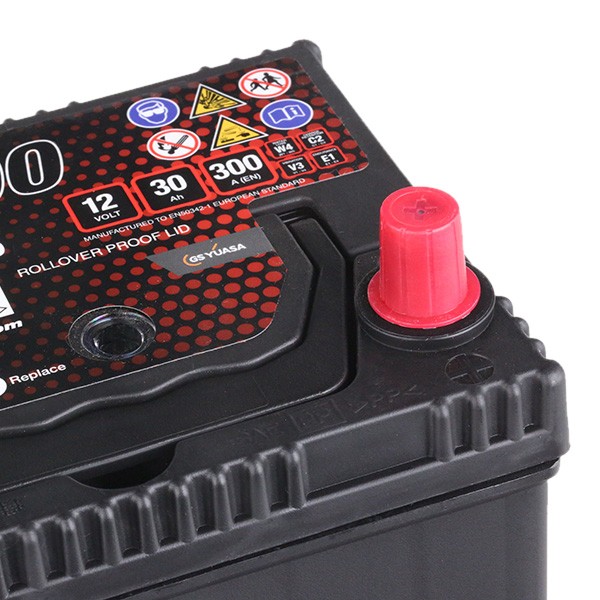 Batterie YBX3108 YUASA YBX3000 12V 50Ah 400A mit Handgriffen, mit  Ladezustandsanzeige, Bleiakkumulator ➤ YUASA YBX3108 günstig online