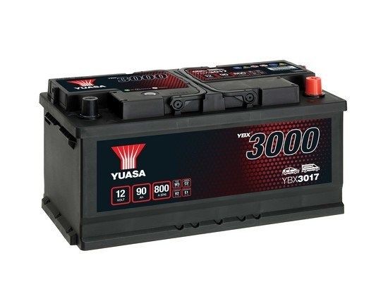 40 27289 03017 3 CARTECHNIC 580901080 AGM Batterie 12V 80Ah 800A B13  Batterie AGM